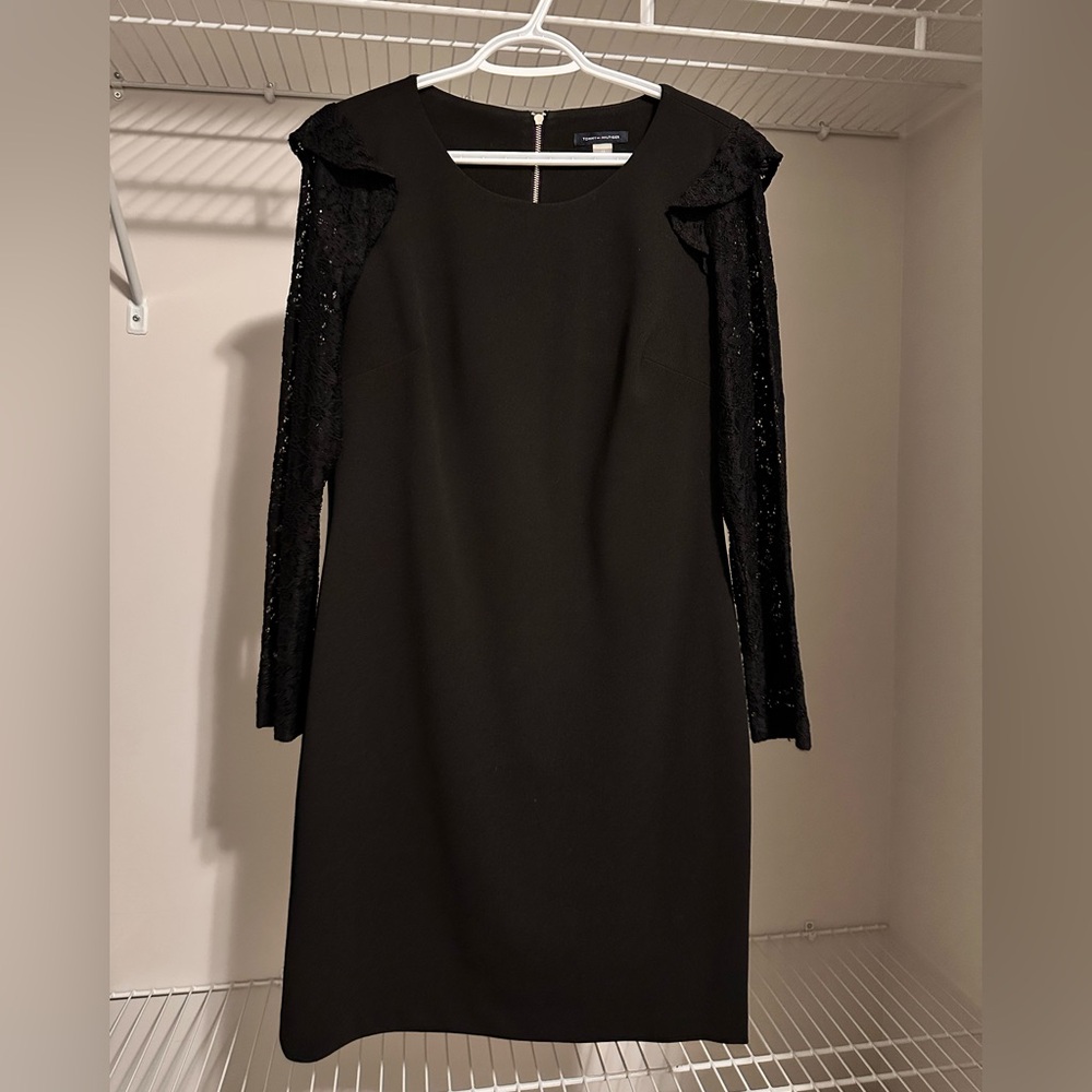 Tommy Hilfiger Black Long Sleeve Dress